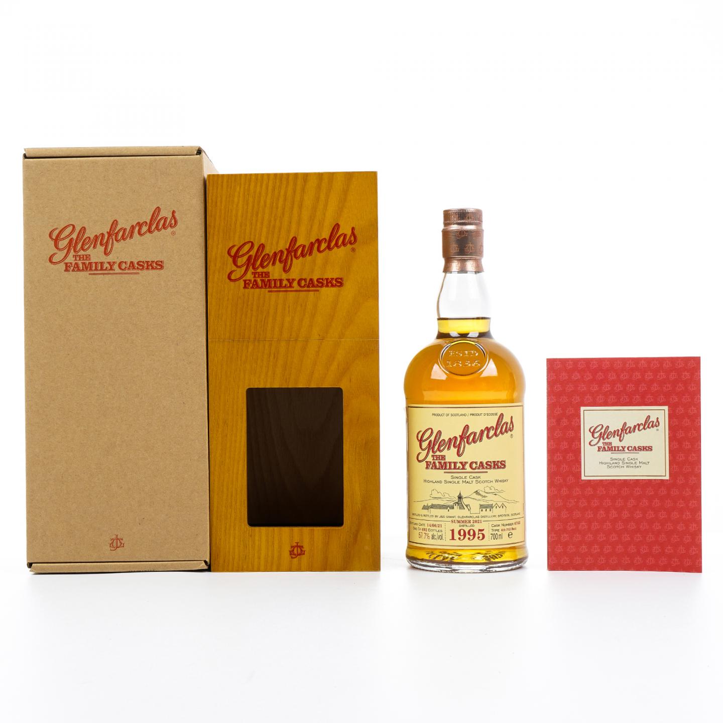 Glenfarclas 格兰花格 1995-2021 家族桶#6765