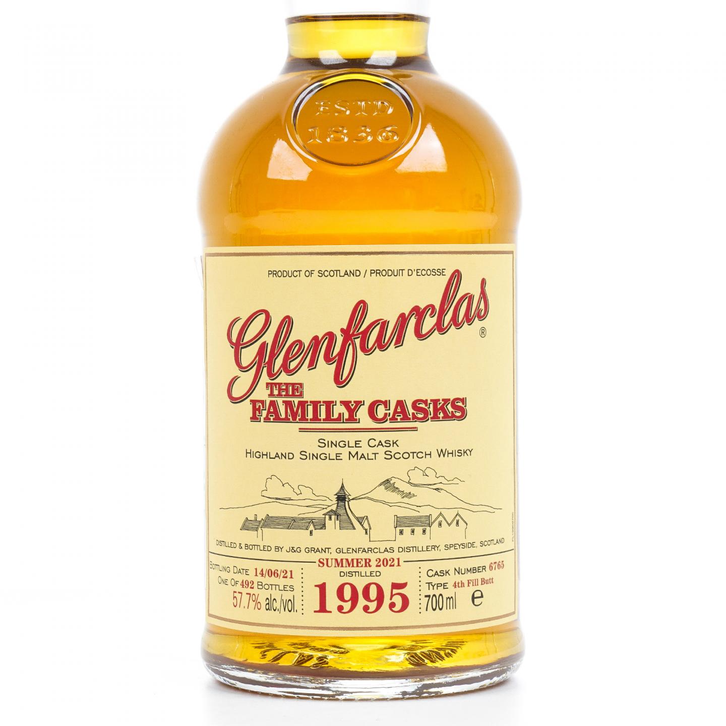 Glenfarclas 格兰花格 1995-2021 家族桶#6765