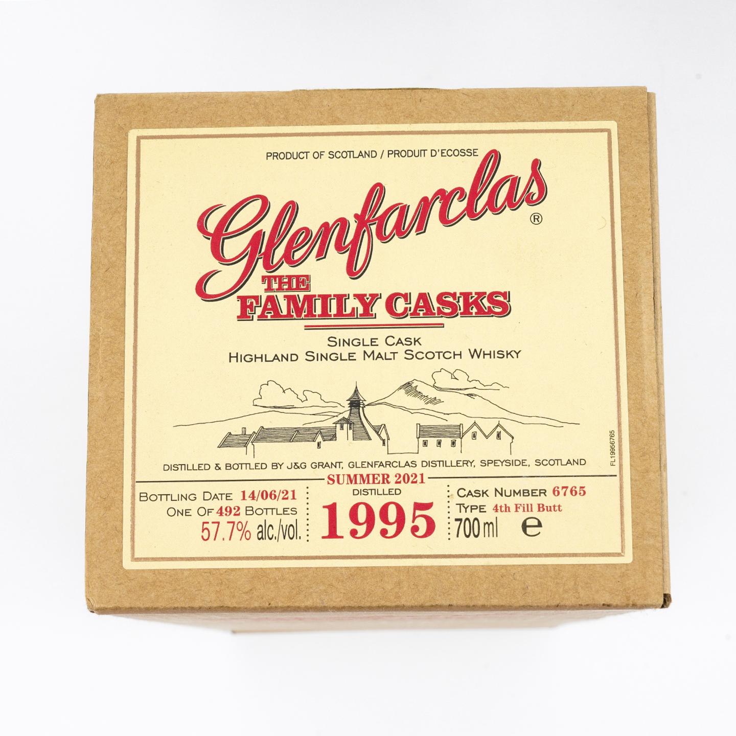 Glenfarclas 格兰花格 1995-2021 家族桶#6765