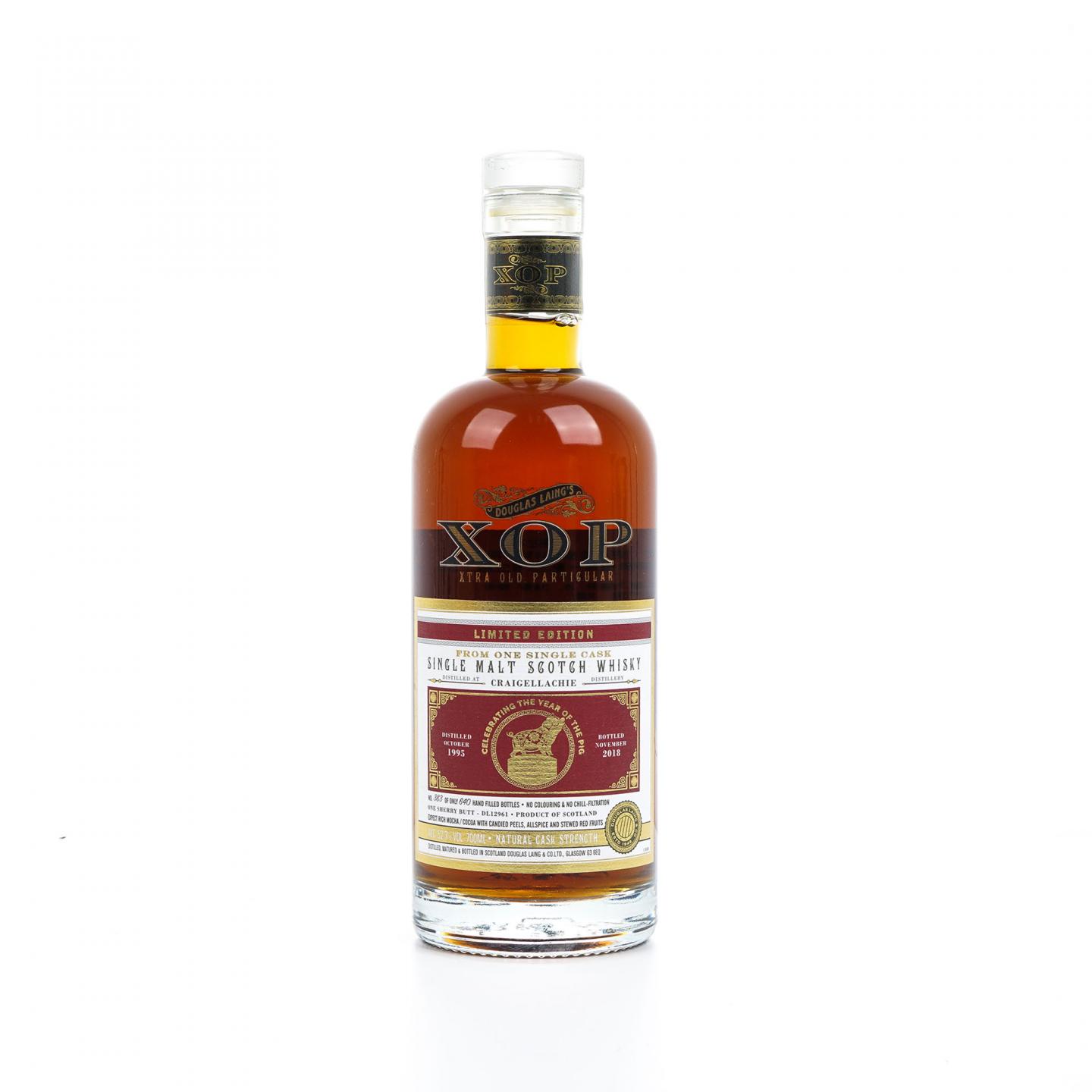Craigellachie 克莱拉奇 1995-2018 XOP猪年限定 雪莉单桶