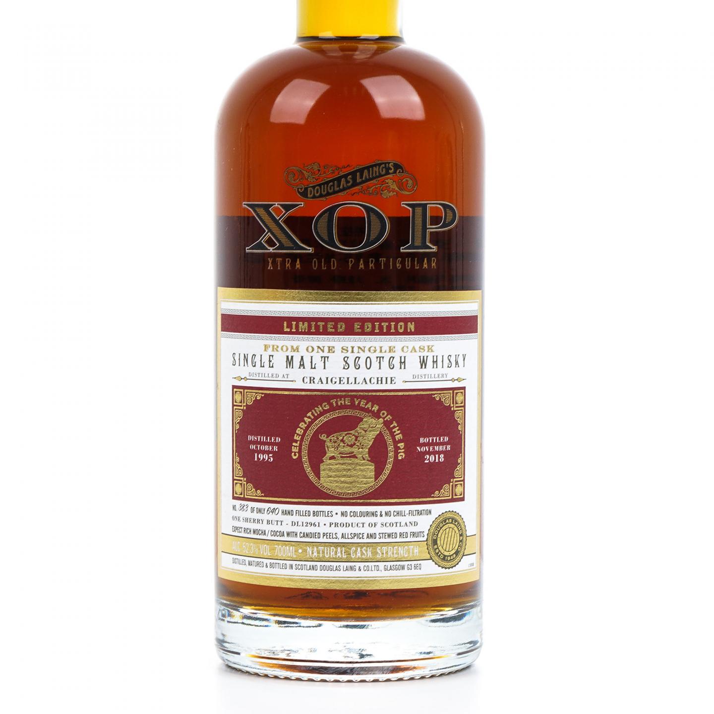 Craigellachie 克莱拉奇 1995-2018 XOP猪年限定 雪莉单桶