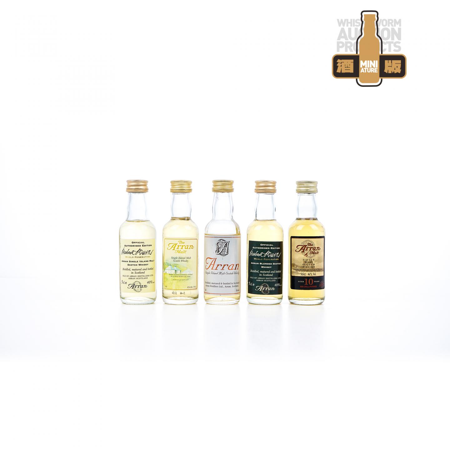 【酒版】Arran 艾伦 单一/调和 50ml*5瓶组