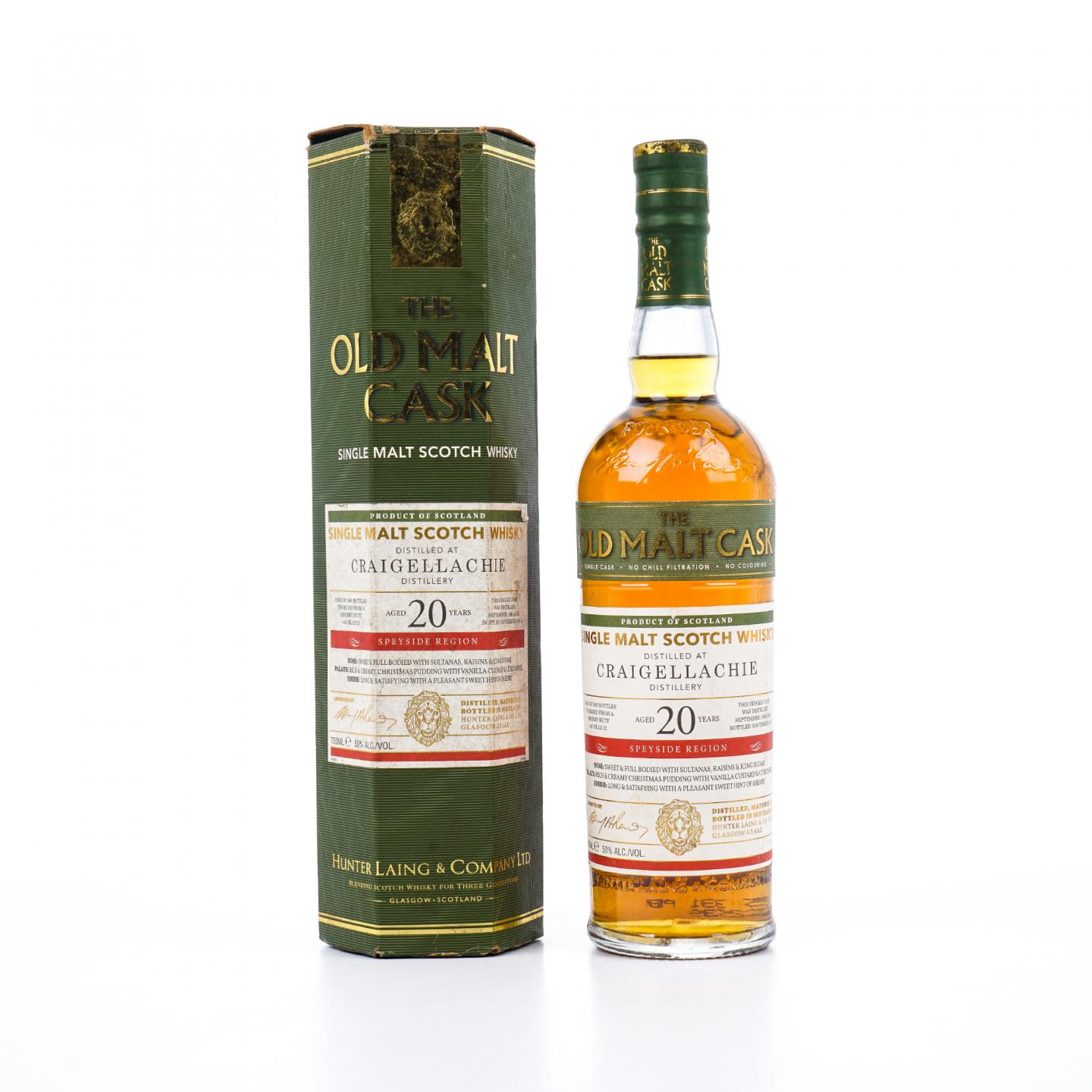 Craigellachie 克莱拉奇 20年 1995-2015 雪莉单桶#HL 12112