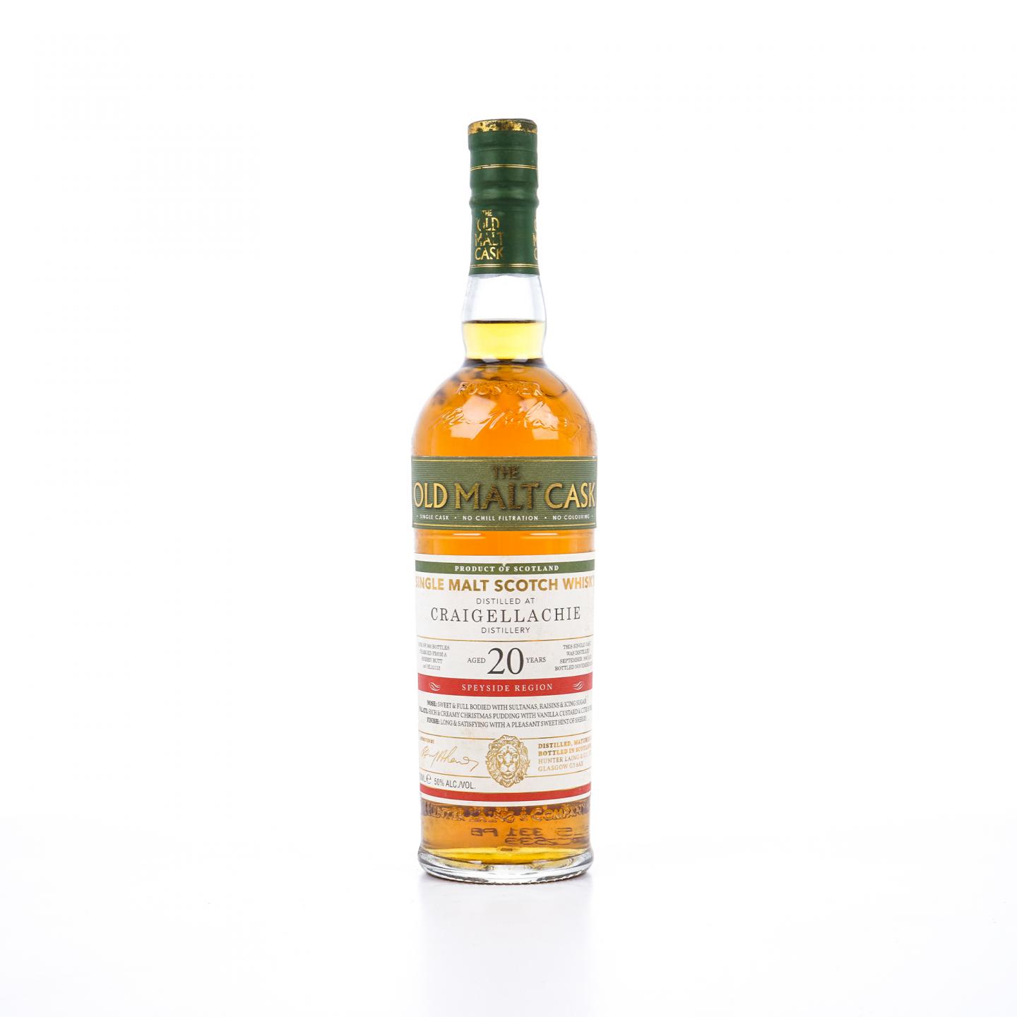 Craigellachie 克莱拉奇 20年 1995-2015 雪莉单桶#HL 12112