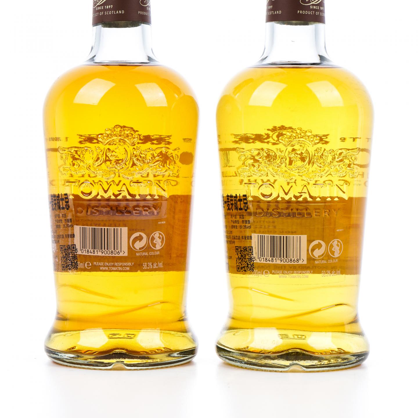 Tomatin 汤马丁 2006-2017 Selected Single Cask Bottling 四大美人 4瓶组