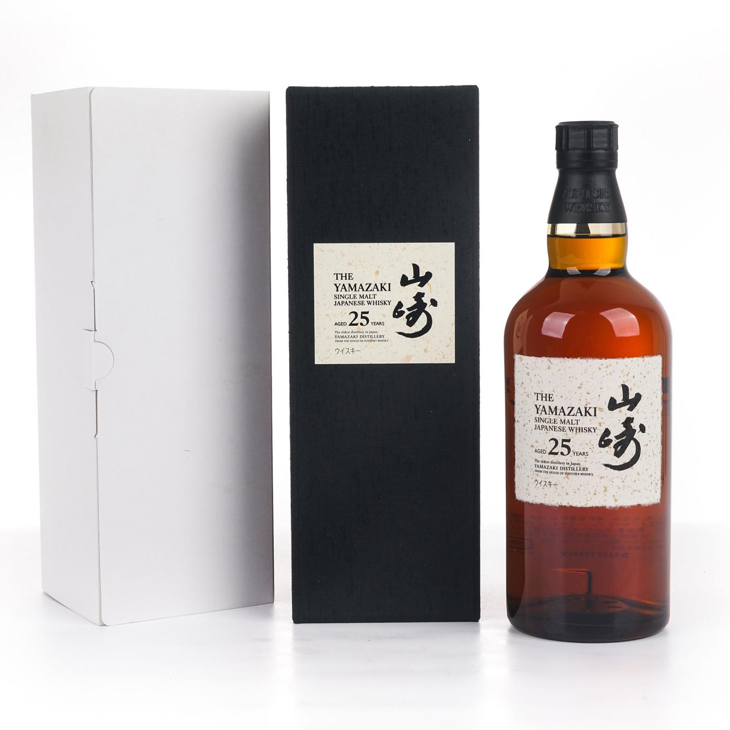 山崎 25年 新版 礼盒 700ml