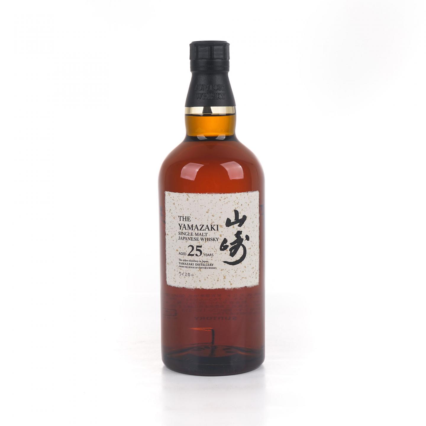 山崎 25年 新版 礼盒 700ml
