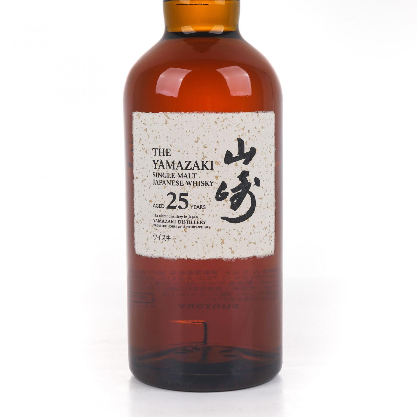 山崎 25年 新版 礼盒 700ml