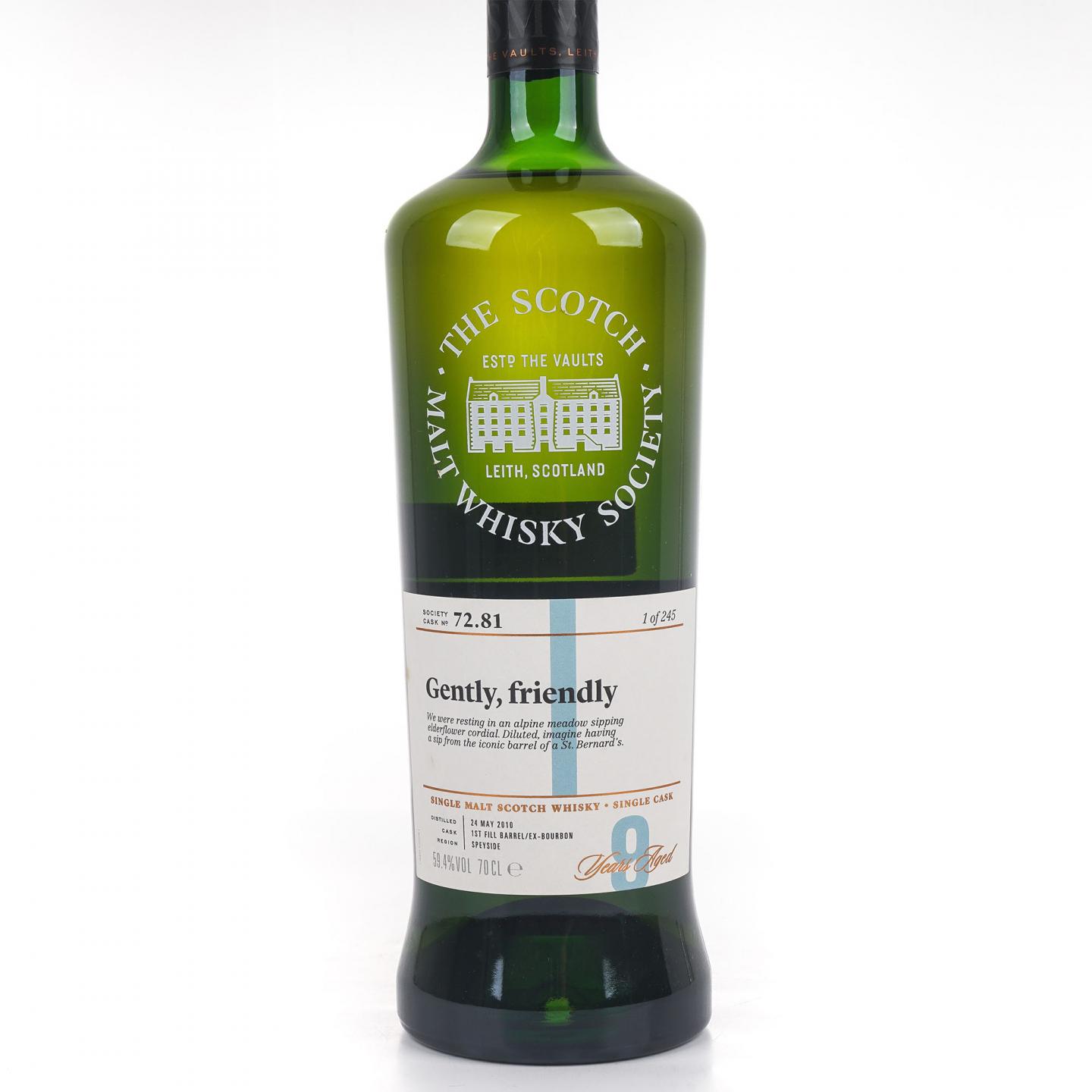 SMWS 72.81 弥尔顿达夫 9年 2010