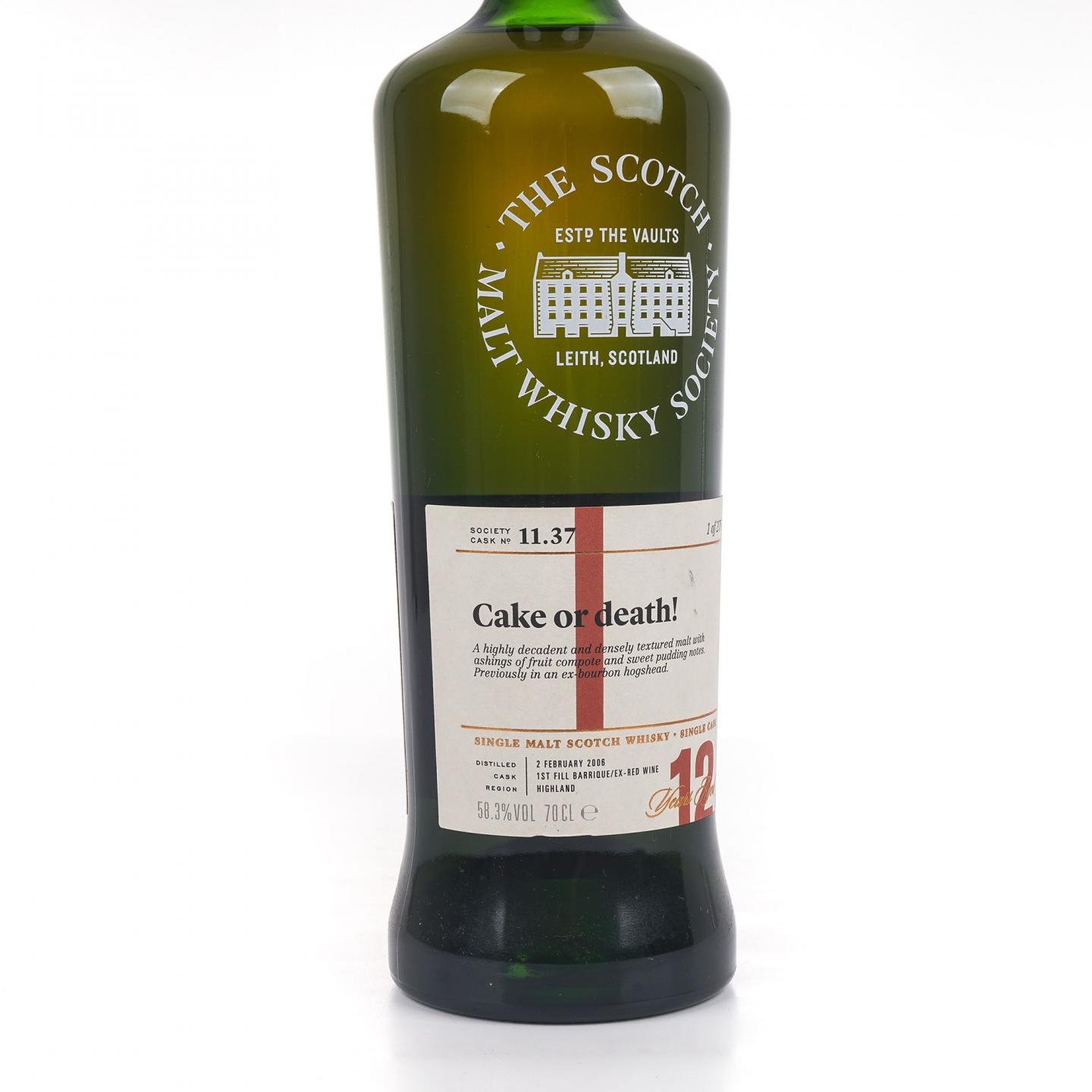 SMWS 11.37 汤马丁 12年 2006