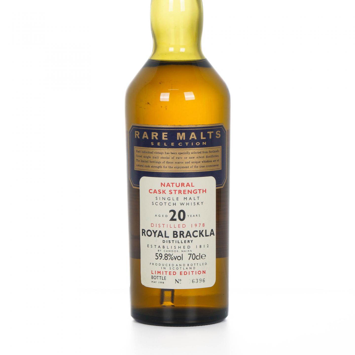 Royal brackla 皇家布莱克拉 20年 1978-1998 RMS