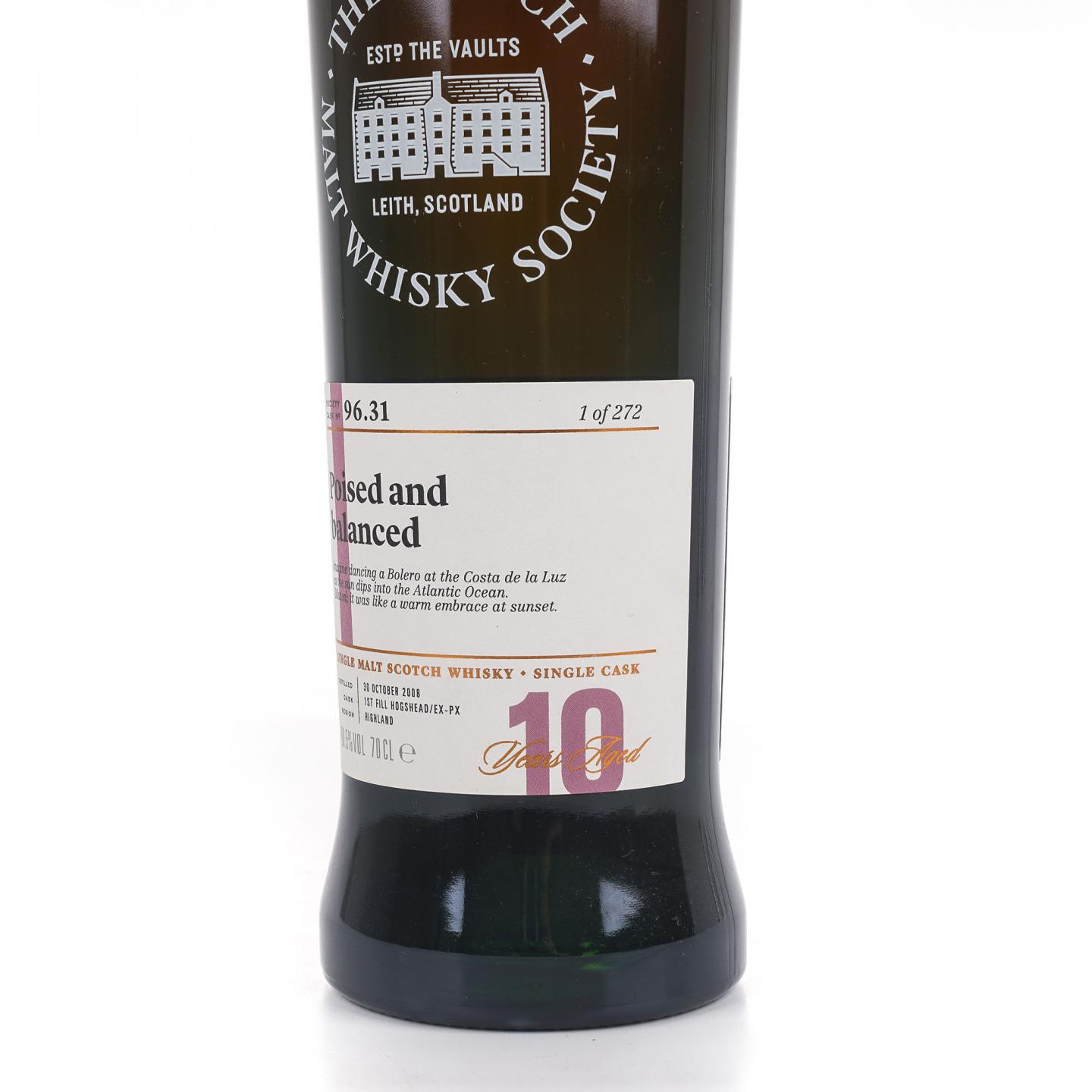 SMWS 96.31 格兰多纳 10年 2008