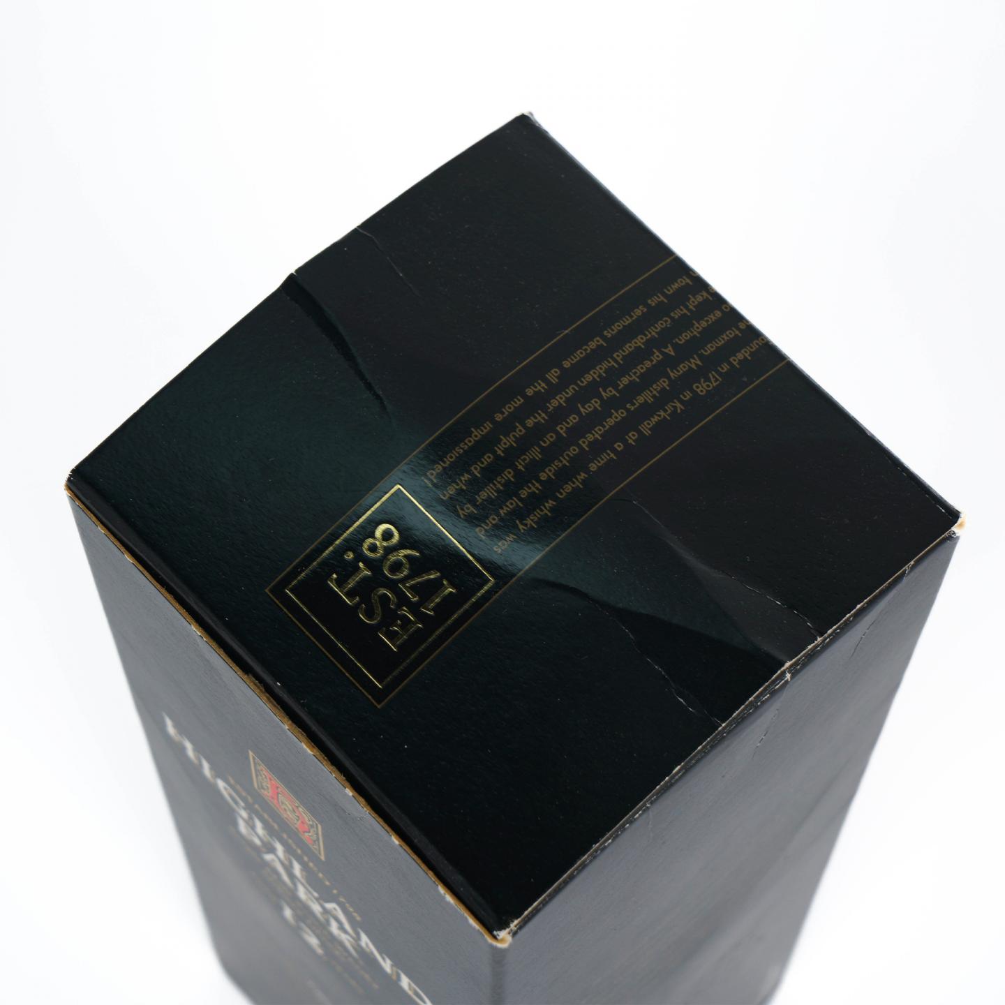 Highland Park 高原骑士 12年 旧版