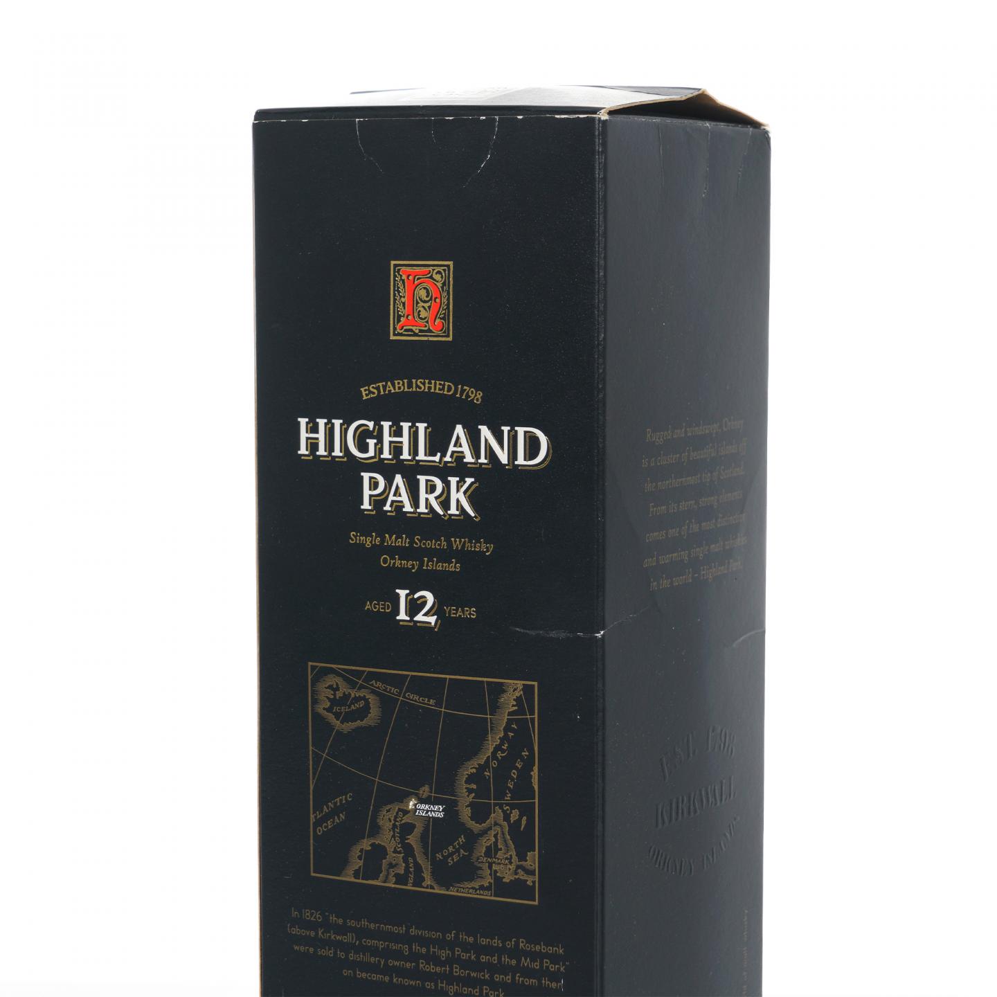 Highland Park 高原骑士 12年 旧版