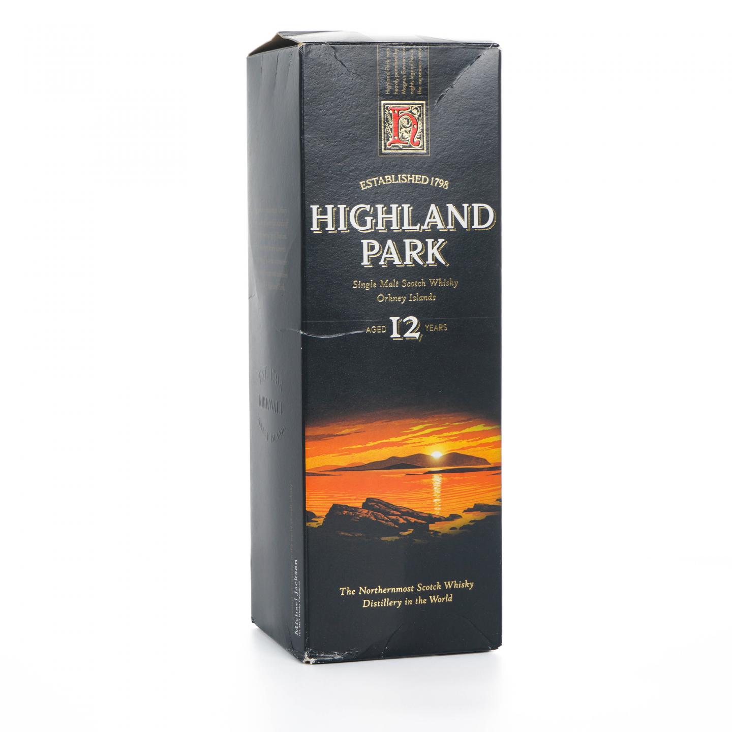 Highland Park 高原骑士 12年 旧版