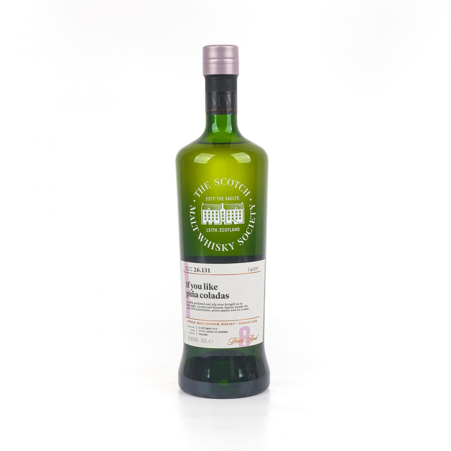 SMWS 26.131 克里尼利基 8年 2010