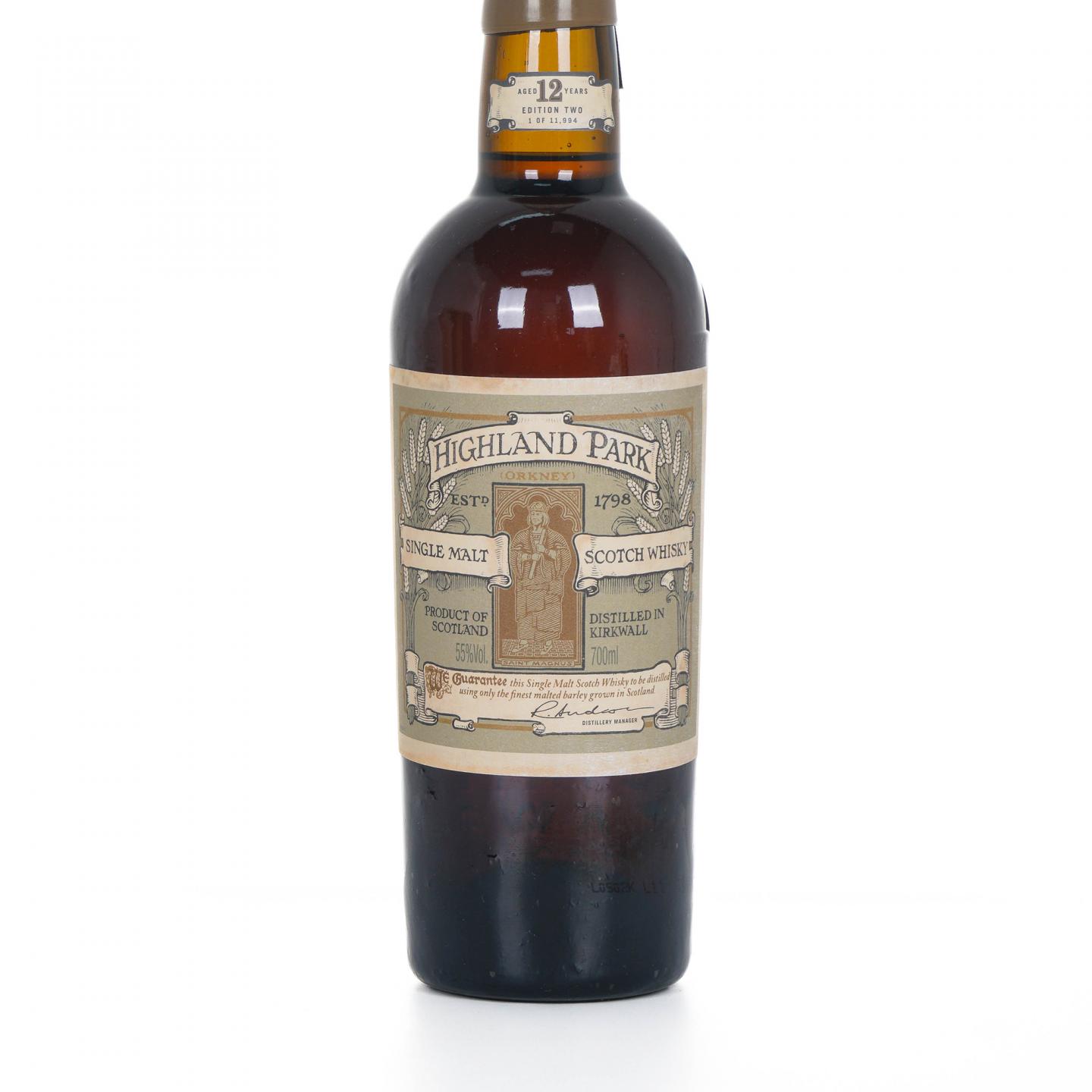 Highland Park 高原骑士 12年 Magnus