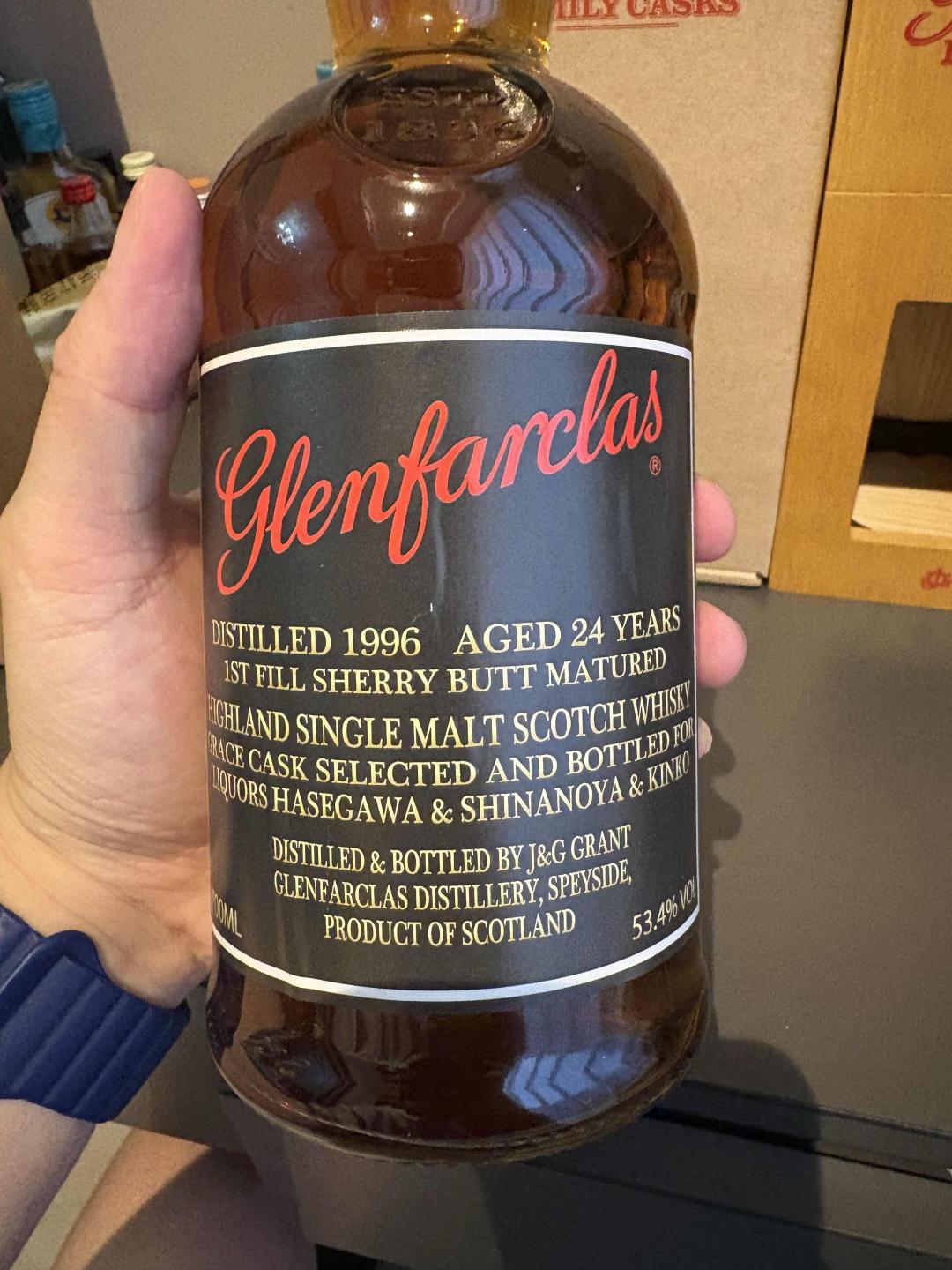 格兰花格24年1996初填雪莉wb90.5