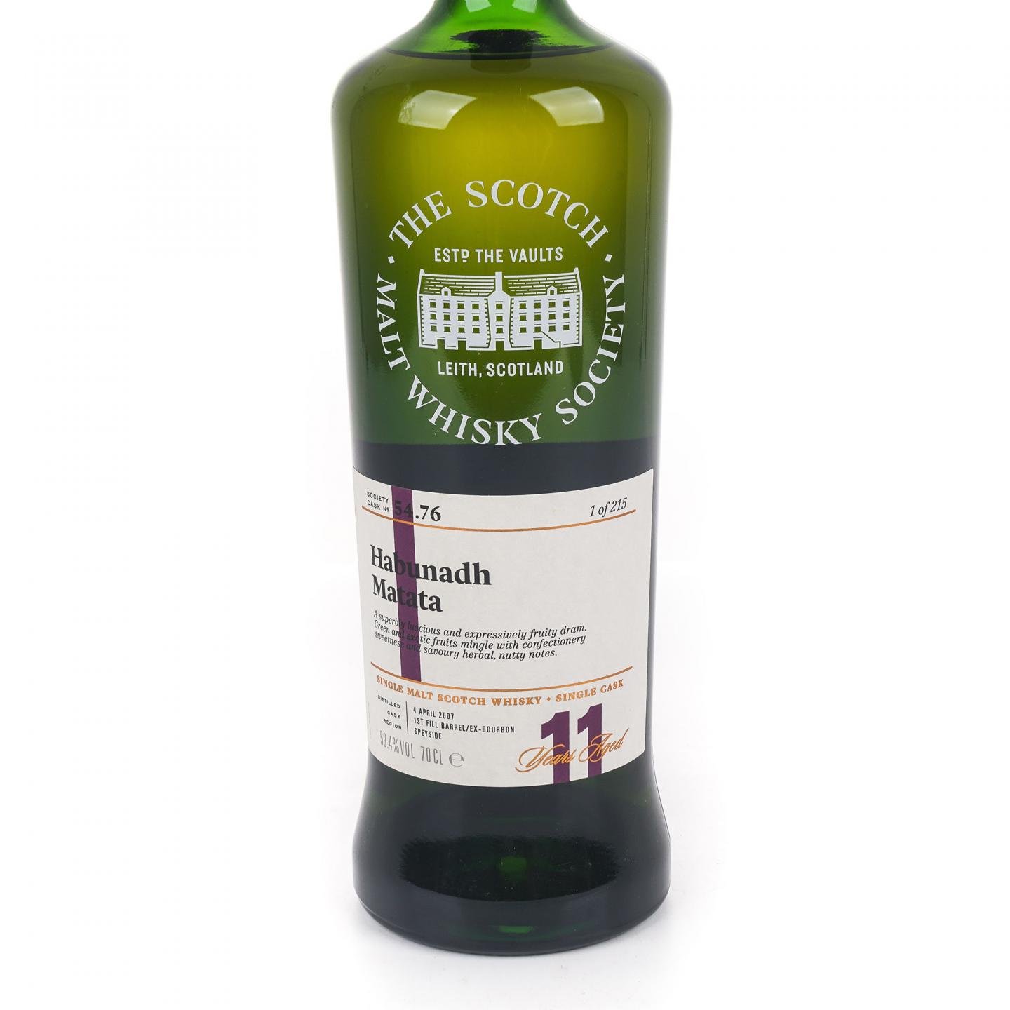 SMWS 54.76 雅伯莱 11年 2007