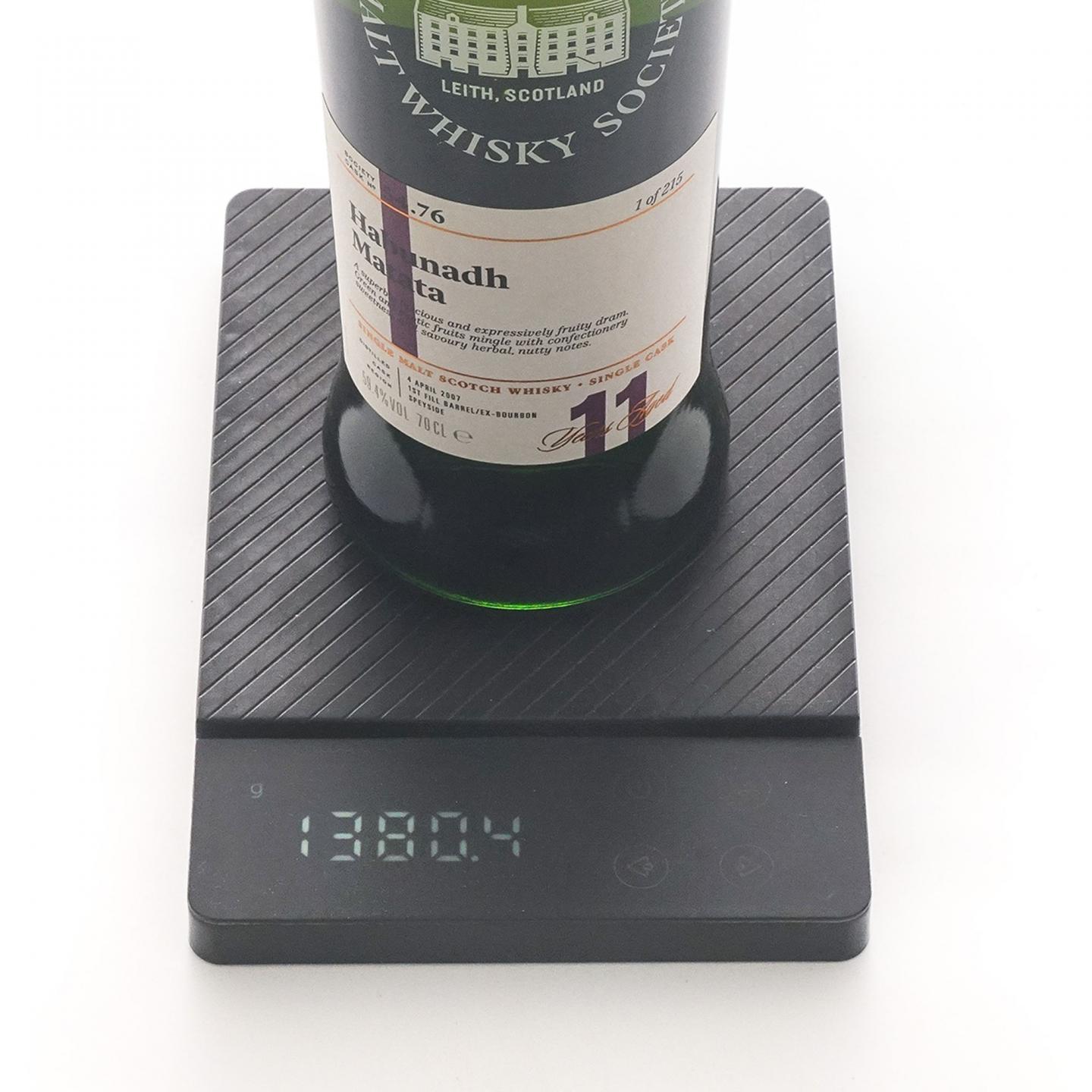 SMWS 54.76 雅伯莱 11年 2007