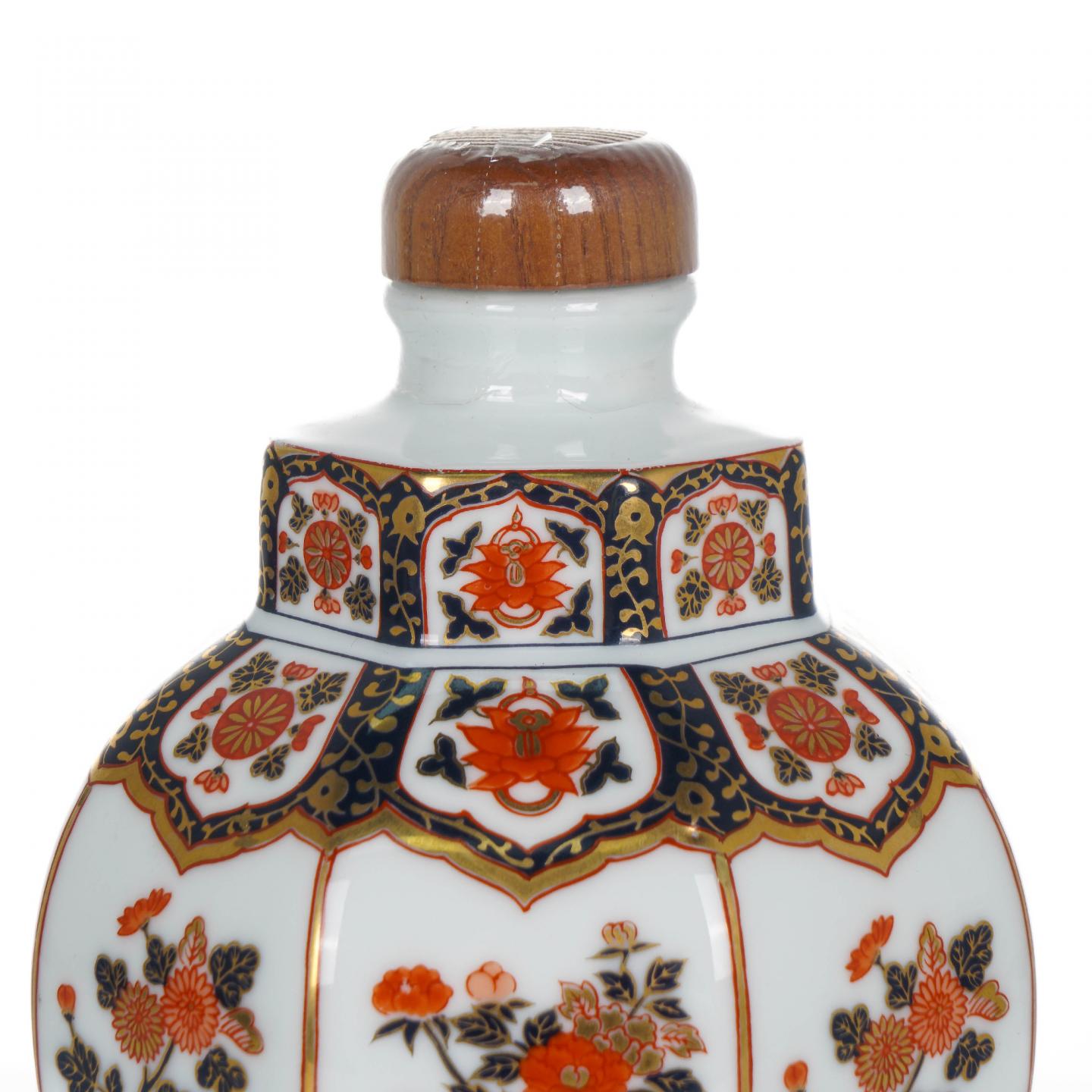 Nikka 古伊万里花笼 有田烧瓷瓶 特级