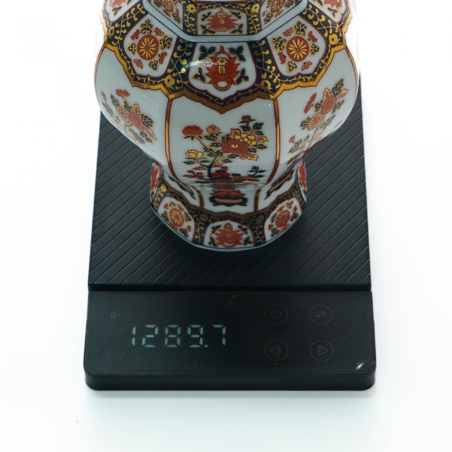 Nikka 古伊万里花笼 有田烧瓷瓶 特级