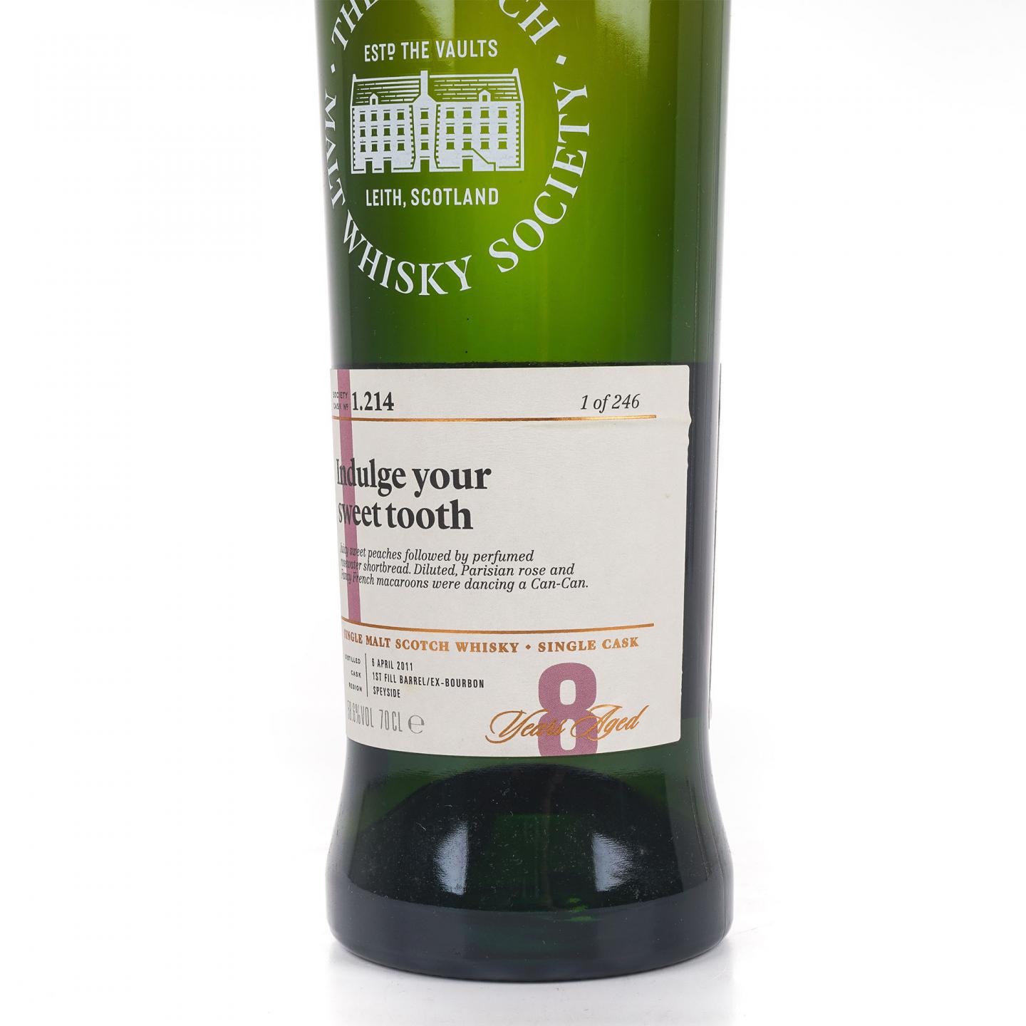 SMWS 1.214 格兰花格 8年 2011