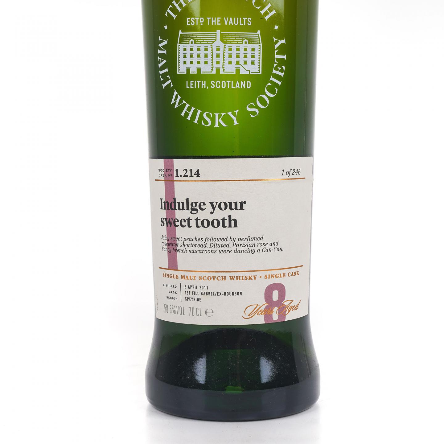 SMWS 1.214 格兰花格 8年 2011