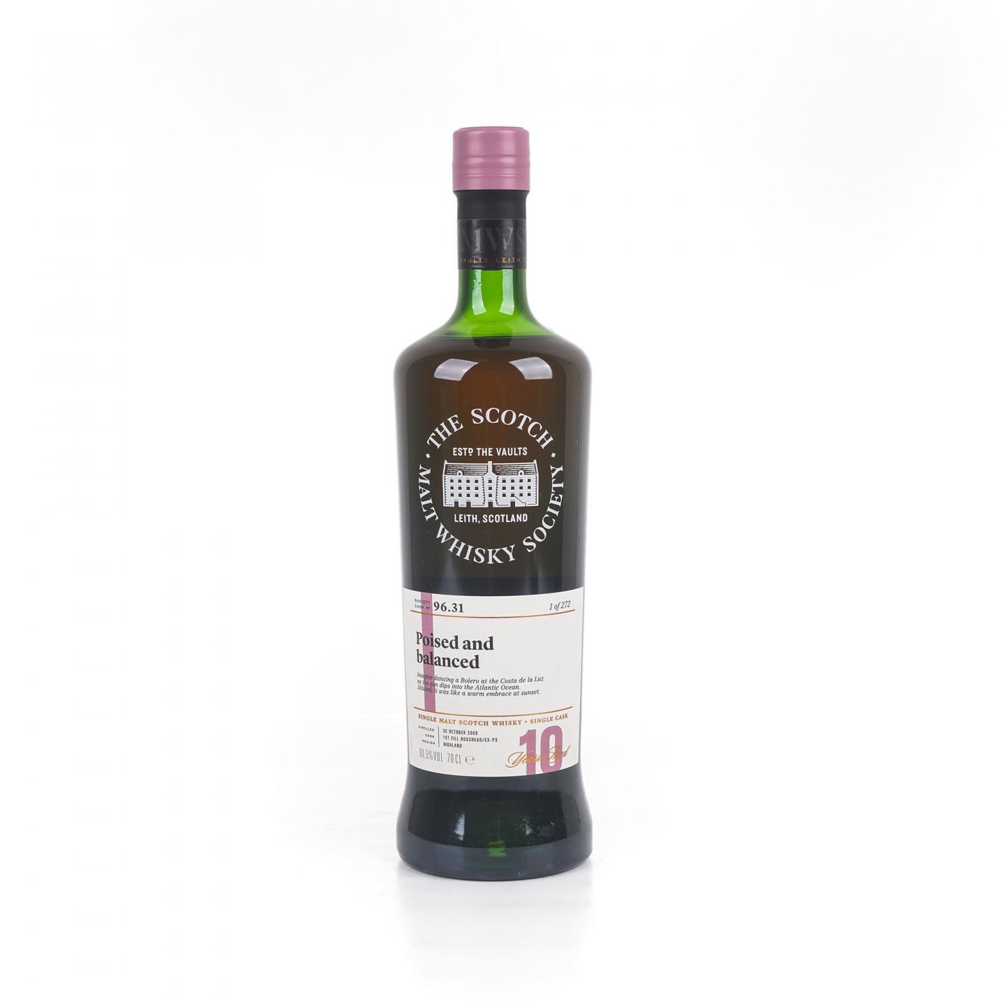SMWS 96.31 格兰多纳 10年 2008 700ml