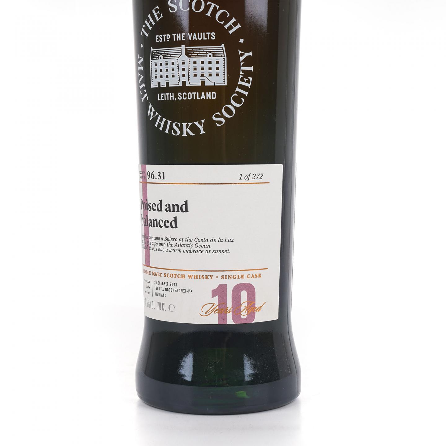 SMWS 96.31 格兰多纳 10年 2008 700ml
