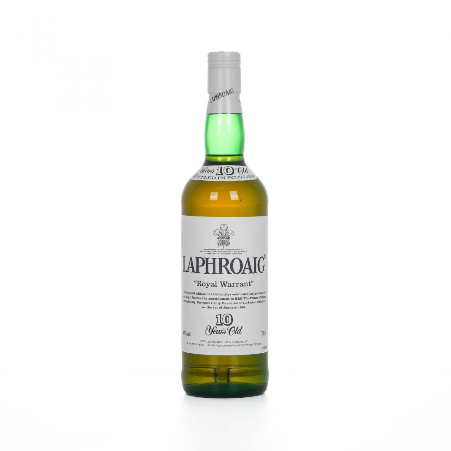 Laphroaig 拉弗格 10年 1994 皇家认证 Royal Warrant