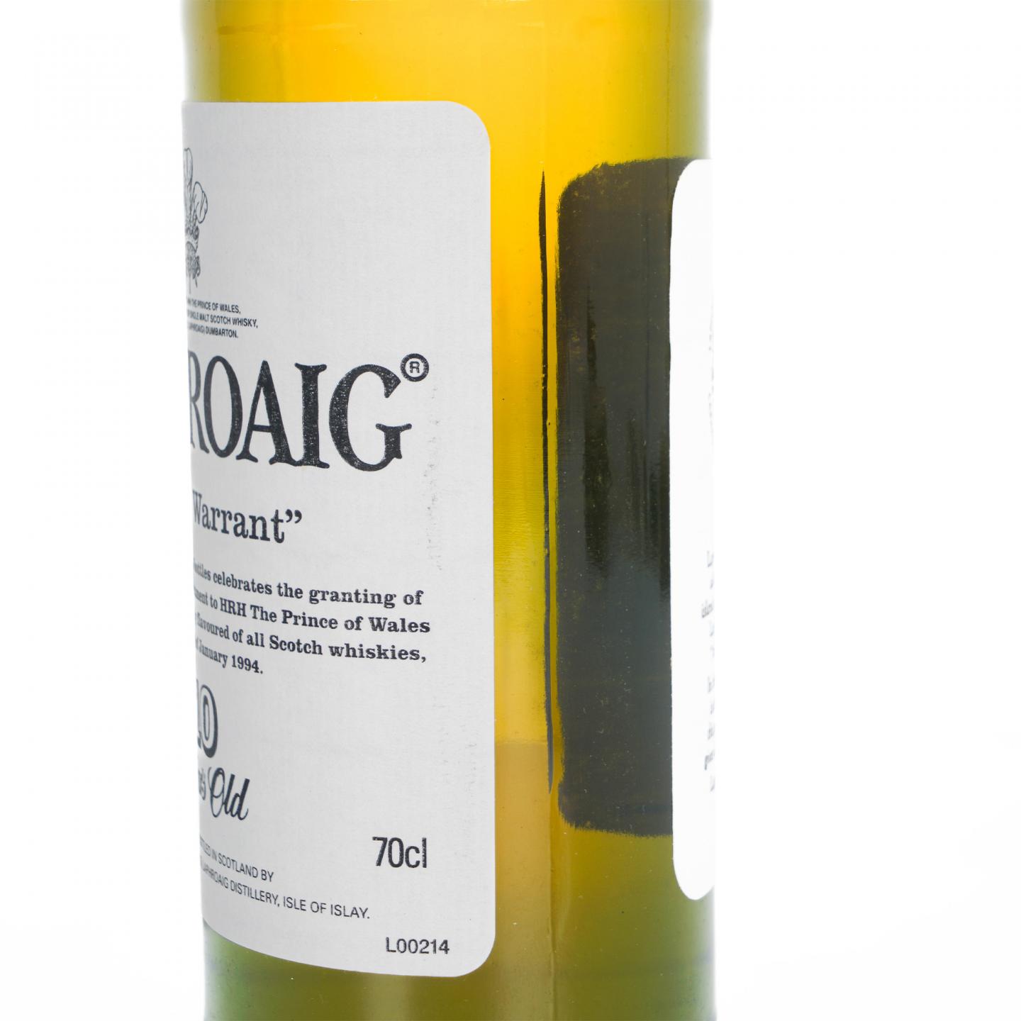 Laphroaig 拉弗格 10年 1994 皇家认证 Royal Warrant