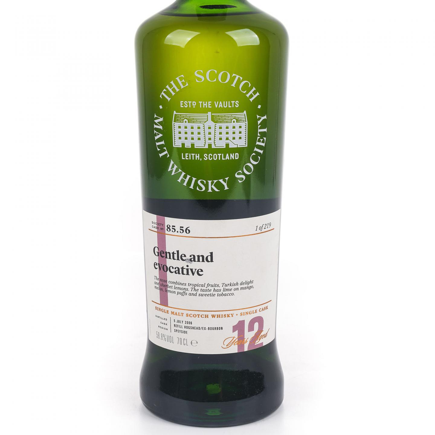 SMWS 85.56 格兰爱琴 12年 2006