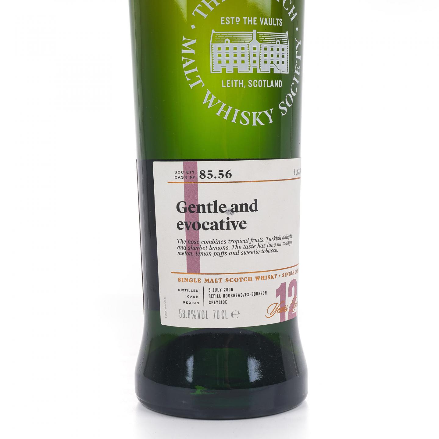SMWS 85.56 格兰爱琴 12年 2006