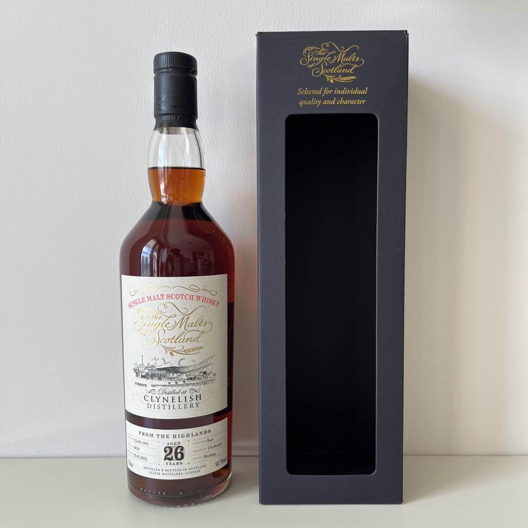 Clynelish 克里尼利基 26年 1995-2022雪莉单桶#8659 EID-SMOS