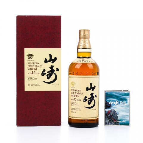 山崎 12年 金花标 Pure Malt 750ml