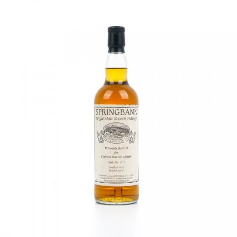Springbank 云顶 1993-2015 私人装瓶