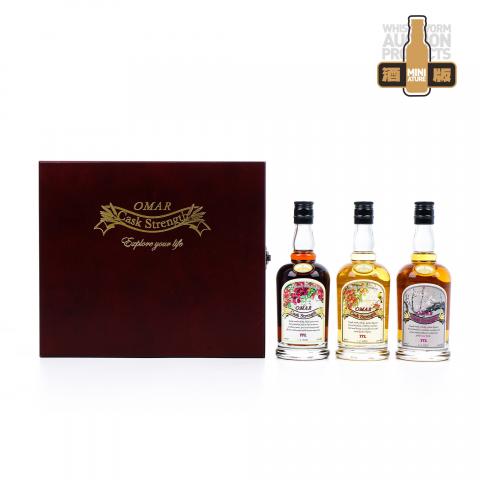 【中样】Omar 南投 2017 原酒风味桶 桶强 200ml*3瓶组