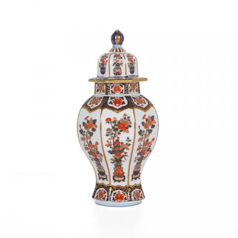 Nikka 古伊万里花笼 有田烧瓷瓶 特级