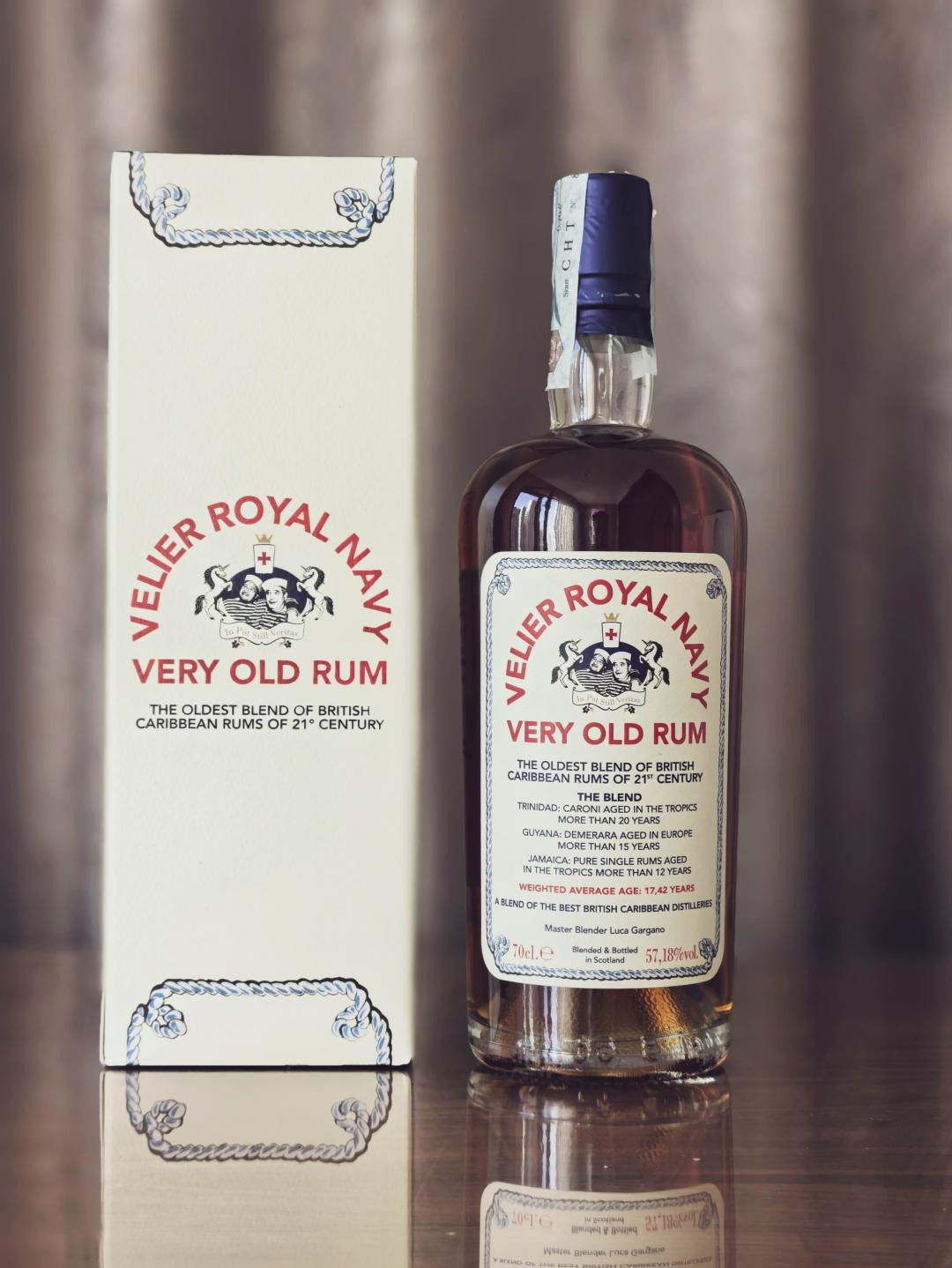 Velier Royal Navy Very Old Rum 海军朗姆酒17.42年