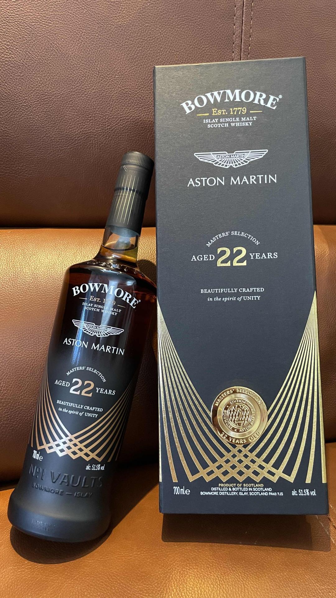 bowmore 波摩 xx阿斯顿马丁 合作限量版 桶强 一组4瓶 酒龄21 22年 公司行货