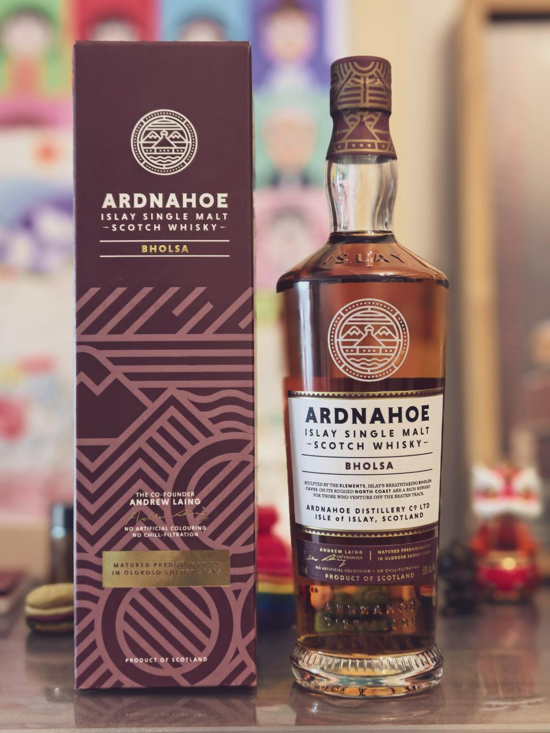 【签名版】Ardnahoe 阿德纳侯博尔萨bholsa纯雪莉桶 创始人签名版