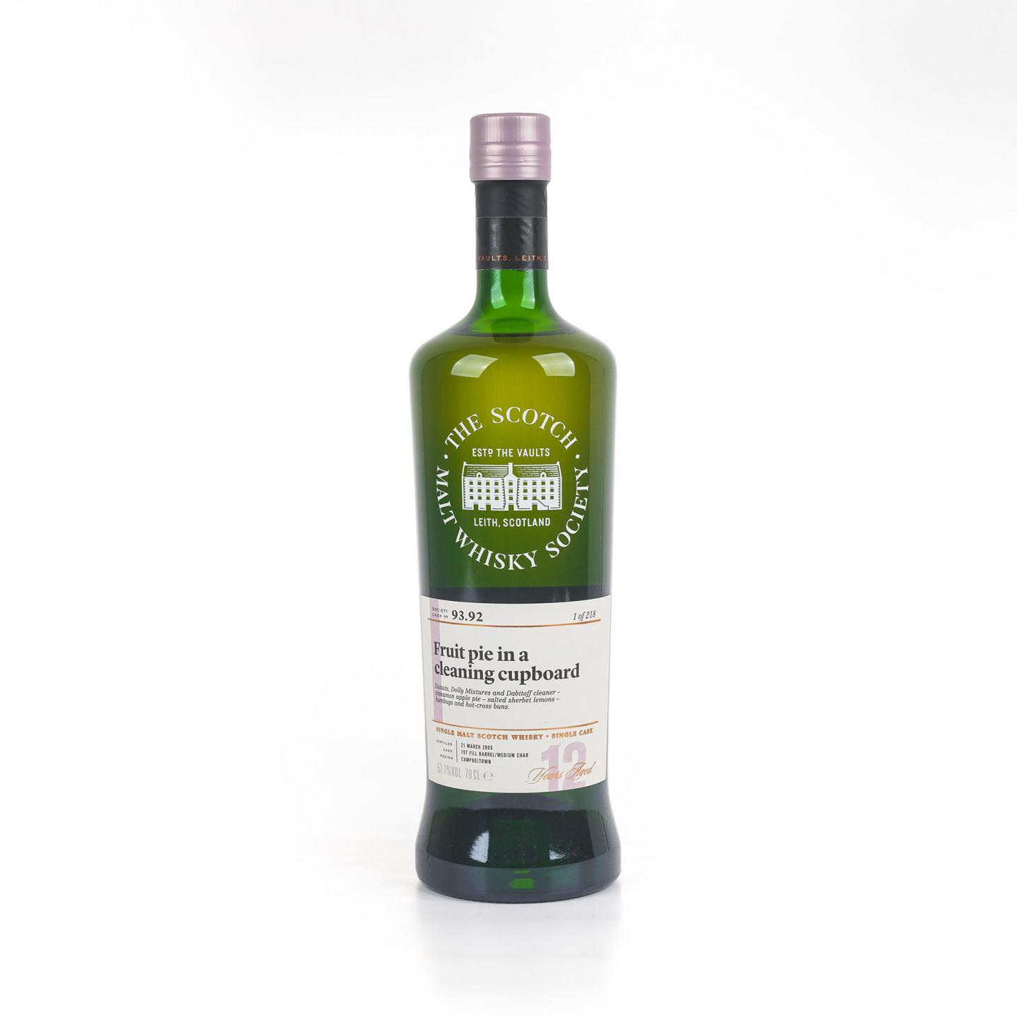 SMWS 93.92 格兰帝 12年 2005
