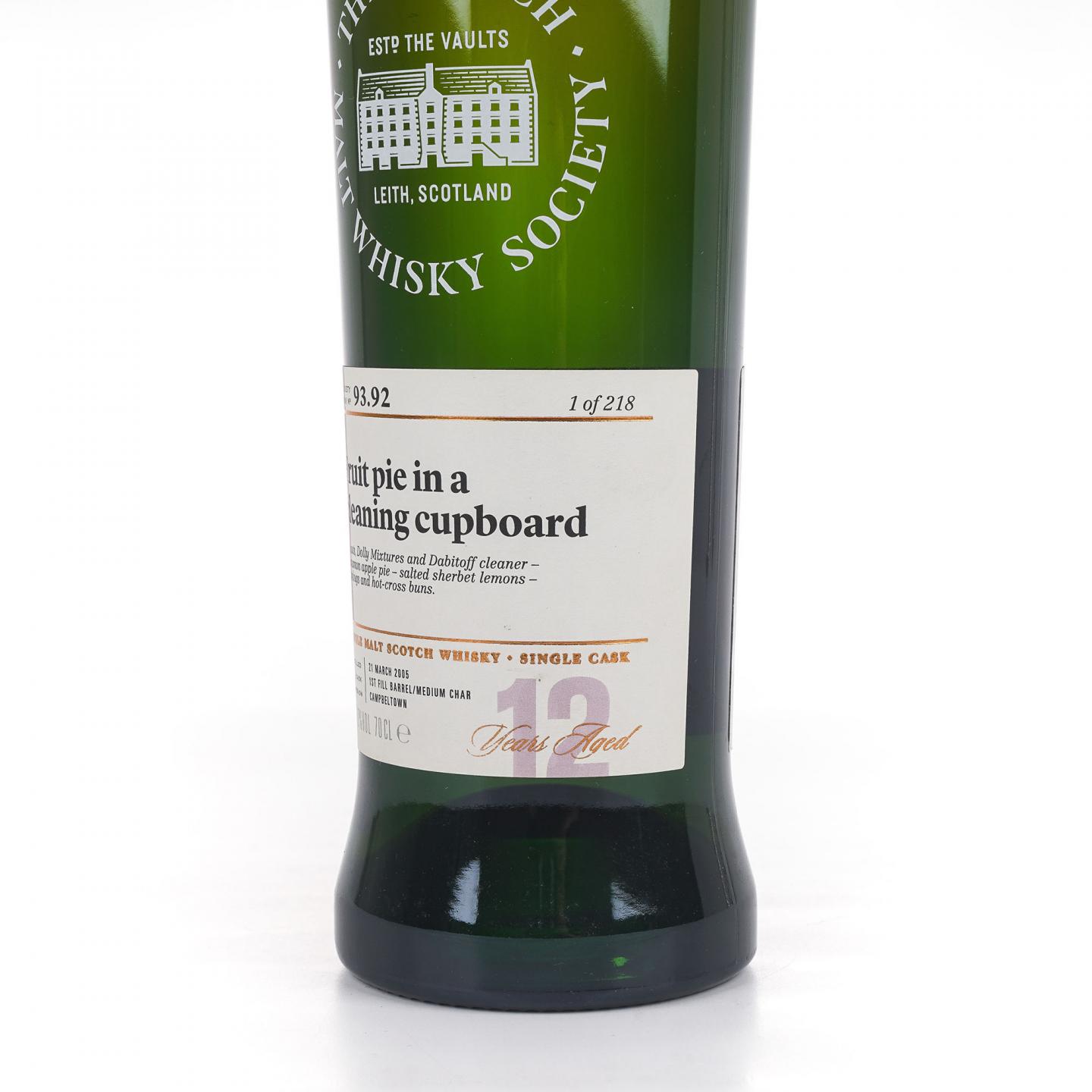SMWS 93.92 格兰帝 12年 2005