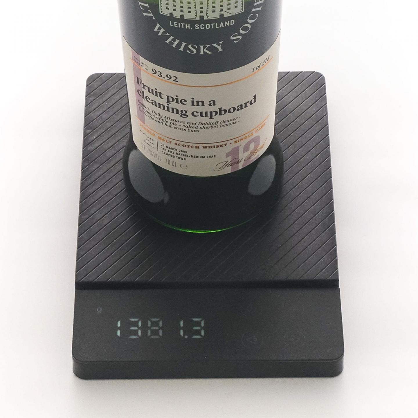 SMWS 93.92 格兰帝 12年 2005