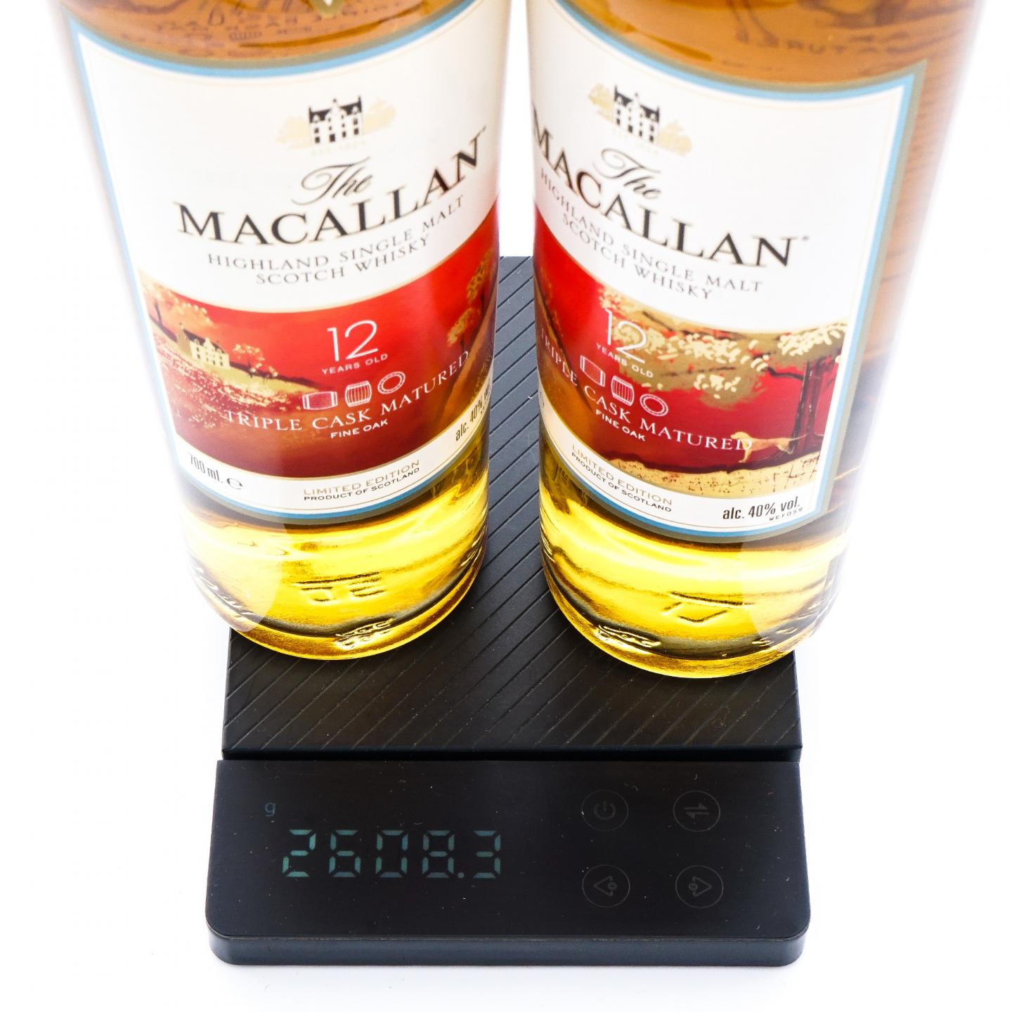 Macallan 麦卡伦 12年 Triple Cask 2018 狗年限定 2瓶组