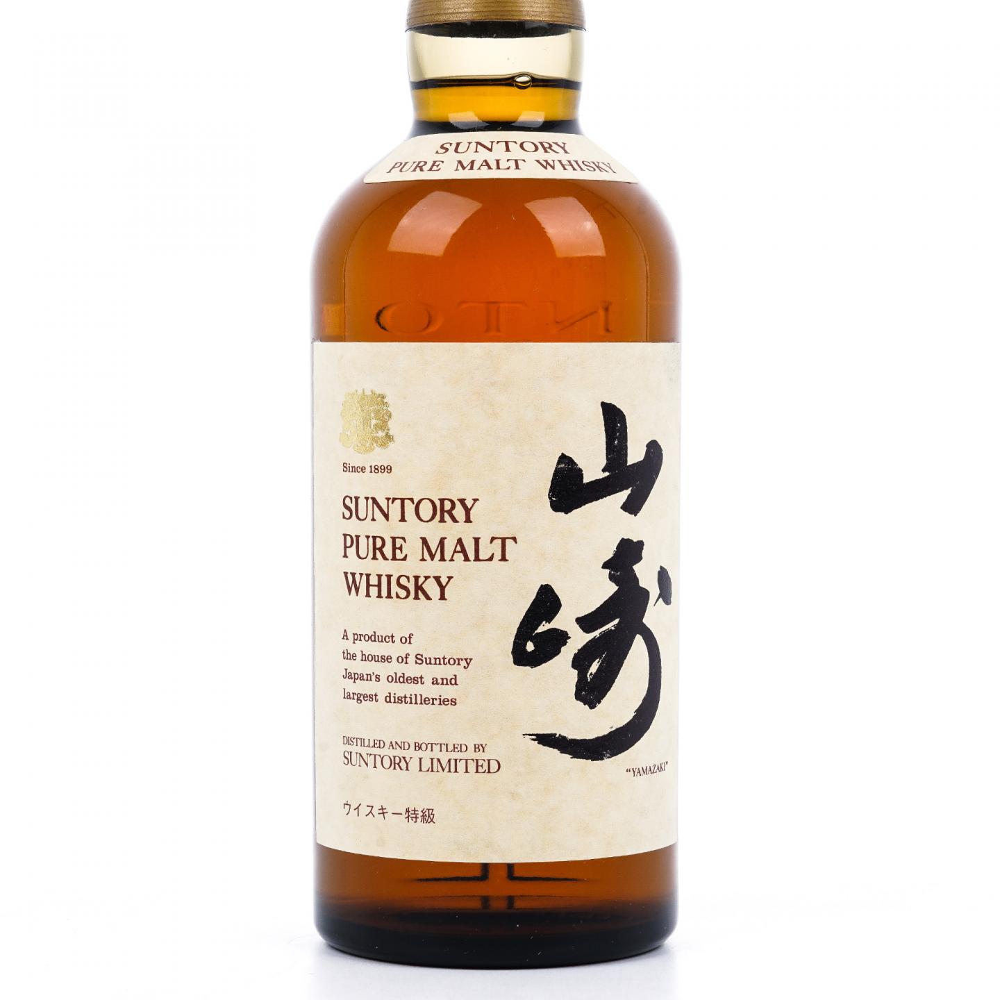 山崎 金狮标 Pure Malt 特级 木盒 760ml 非原盒