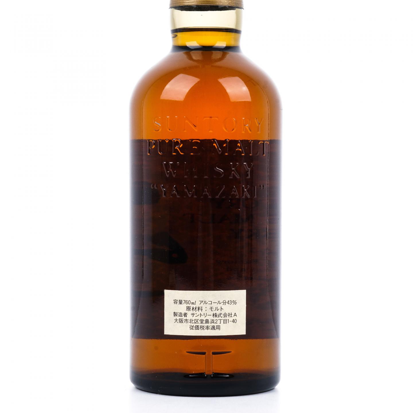 山崎 金狮标 Pure Malt 特级 木盒 760ml 非原盒