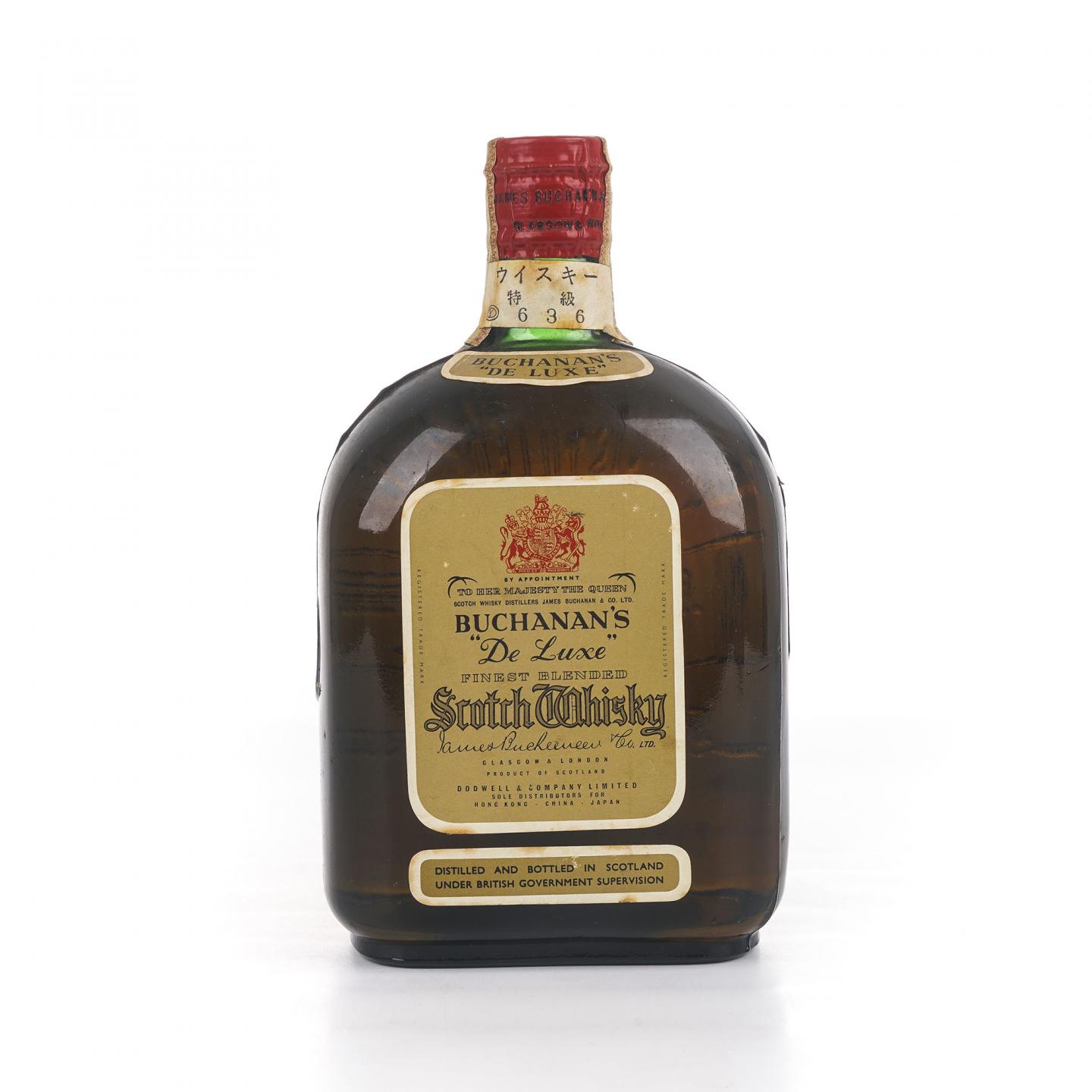 Buchanan's De Luxe 特级 70-80's 弹弓头 调和 760ml