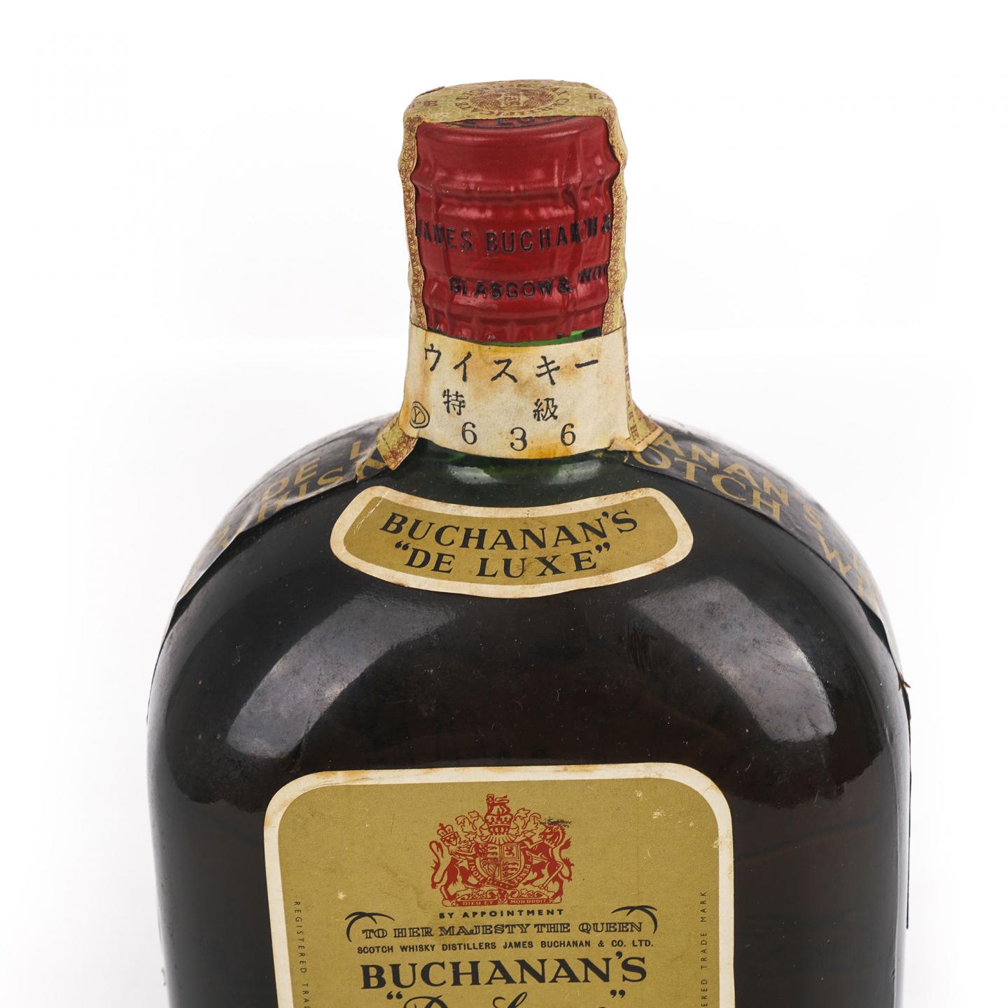 Buchanan's De Luxe 特级 70-80's 弹弓头 调和 760ml